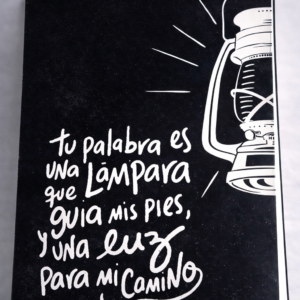 Cuaderno A5 Bendeci2 – Tapa Flexible Anillado – Tu palabra es lámpara