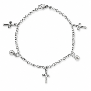 Pulsera 3 Cruces – 19 cm